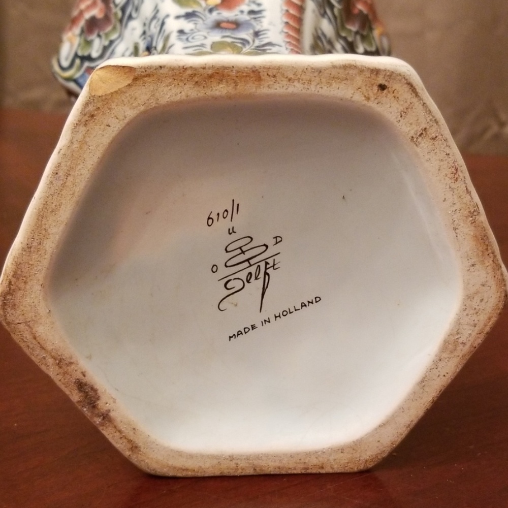 Marked signed & numbered antique vase - Picture 2 of 6